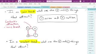 20240916 Coulombic attraction is the basis of all bonds and IMFs [upl. by Rollet]