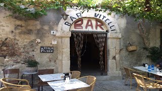 Bar Vitelli  Savoca  The Godfather Movie Locations  Messina  Santa Teresa di Riva  Sicily [upl. by Noiz]