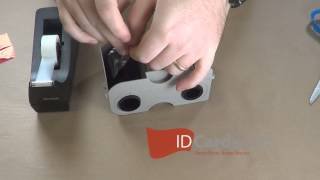 How To Fix A Broken ID Card Printer Ribbon [upl. by Mcmaster401]