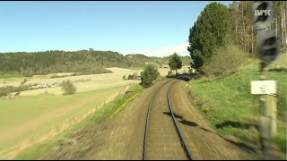 Slow TV HD Train Cab Ride  Spring to Arctic Circle on the Nordland Railway  95607 [upl. by Anirdna]