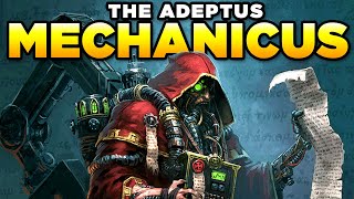 40K  THE ADEPTUS MECHANICUS  Warhammer 40000 LoreHistory [upl. by Pembrook678]