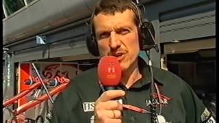 2002 Italy PostRace Guenther Steiner Interview [upl. by Tubb952]