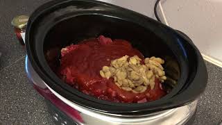 goulash soup from the slowcooker  Crockpot [upl. by Ahsenal]