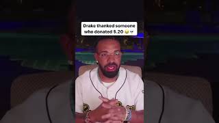 drake thanks his fans drake stream memes donatepay funnyvideo [upl. by Clawson]