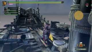 WiiU MH3GHDMH3U  Gameplay 46  G Rank Hallowed Jhen Mohran 霊山龍HD [upl. by Ojybbob]