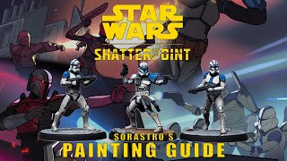 How to Paint Captain Rex and the 501st Clone Troopers from STAR WARS™ Shatterpoint [upl. by Asirahc]