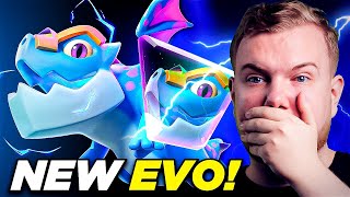 NEW EVOLUTION ELECTRO DRAGON BEST CARD IN CLASH ROYALE [upl. by Worthy]