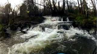 River Wye Kayaking  Llangurig to Rhayader [upl. by Laucsap]