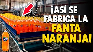 Cómo Se Hace La Fanta Naranja Proceso En Fábrica [upl. by Alusru276]