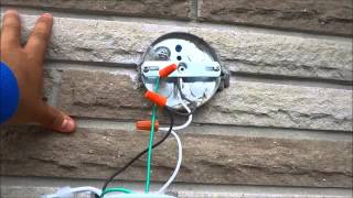 How To Change An Outdoor Light Fixture By Yourself [upl. by Rissa]