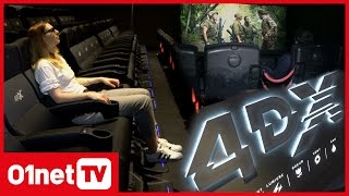 La 4DX une expérience de cinéma à couper le souffle [upl. by Nemzzaj]