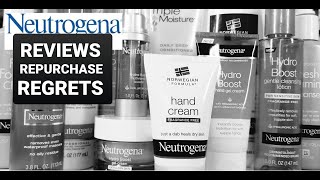 NEUTROGENA PRODUCTS REVIEWS WILL I REPURCHASE REGRETS [upl. by Euphemiah]