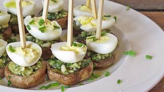 Champiñones 🍄 al Ajillo con Huevo 🍳 de Codorniz ¡Un aperitivo riquísimo [upl. by Heinrick]