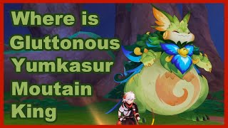 How To Reach Gluttonous Yumkasaur Mountain King [upl. by Zarger]