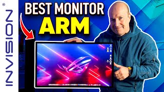 Best Monitor Arm 2235quot  Infinity MX450 Review  Vesa Mount Mac Studio Display [upl. by Aerdnua738]