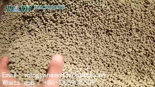 How make the bentonite powder into uniform ball granules [upl. by Atiragram]