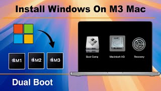 How to Install Dual Boot Windows 11 amp macOS Sonoma on M3 Mac without Virtual Machine Sneak Peeked [upl. by Dorcea757]