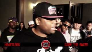 AHAT Rap Battle  Heartless vs Core the Emcee  California vs Texas [upl. by Sidnal504]