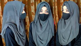 Easiest Summer Hijab Style  Summer Hijab Look  Hijab Tutorial [upl. by Ecaidnac]