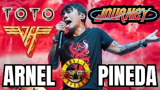 Arnel Pineda  Full Concert  Front Row  Live  Hard Rock Hotel amp Casino  Sacramento Ca 91023 [upl. by Ynnod]