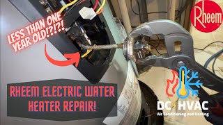 How to Troubleshoot an Electric Water Heater [upl. by Cybil]