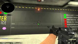 CSGO  แนะนำแมพฝึกคุมแรงดีดปืน  Recoil Master Weapon Practice [upl. by Elna]