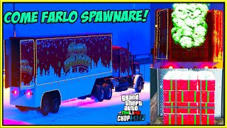 COME FAR SPAWNARE IL CAMION DI NATALE SU GTA 5 ONLINE  DLC Natale 2023 [upl. by Best]