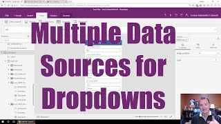 PowerApps Multiple Data Sources [upl. by Chucho843]