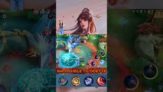 mobile legends odette gameplay [upl. by Ahsial]