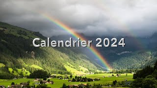 4 calendriers 2024 à customiser un vrai gain de temps [upl. by Menon]