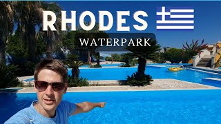 Rhodes Waterpark  Faliraki Rhodos Waterpark Full overview [upl. by Labana]