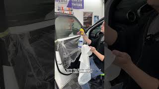 Remove Tint BEST Way to do it diy tint cars windowtint [upl. by Walli31]