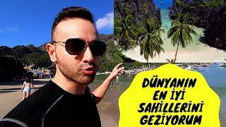 Dünyanin En Muhteşem Sahilleri Burada El Nido Filipinler ilk günüm [upl. by Johnstone]