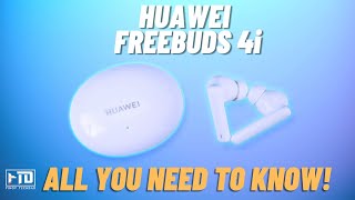 HUAWEI FREEBUDS 4i ACTIVE NOISE CANCELLATION FOR EVERYONEFULL REVIEW [upl. by Dorella790]