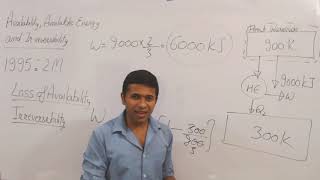 How to solve Questions Related to Irreversibility Type1 Gate 1995 2M Thermodynamics Availability [upl. by Pillyhp]