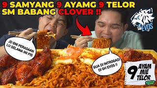 ENAKNYA MUKBANG  DENGER CURHATAN MSLH CLOVER DGN EVOS ‼️MUKBANG 9 SAYANG 9 TELOR 9 AYAM RICHEESE [upl. by Yoho]