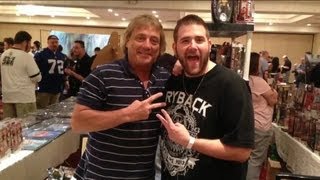 WWE ACTION INSIDER Tons of fun Autographs wrestling figures interviews at LEGENDS OF THE RING [upl. by Adiraf986]