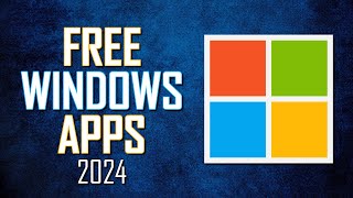 10 Best FREE WINDOWS 1011 APPS from the Microsoft Store 2024 [upl. by Lipsey556]