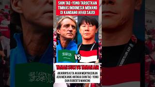 STY VS MANCINI Semoga Indonesia Menang Lawan Arab Saudi timnasindonesia indonesiavsarabsaudi [upl. by Sosthenna]