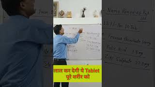 18 Unit खून कर देगी ये Tablet hbsoon iron hbset [upl. by Afatsum]