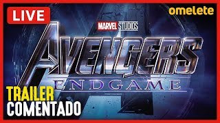 VINGADORES ULTIMATO  TRAILER COMENTADO [upl. by Enilamme]