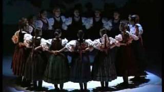 Slovakian folk dance Karicka zo Zamutova [upl. by Acirej]