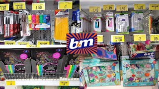 Wow StationeryPensColouring Book Come amp Shop With Me At BampM Shop December 2023 [upl. by Nigem]