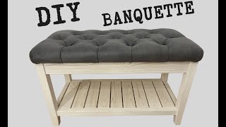 БАНКЕТКА своими руками  DIY banquette [upl. by Virgin]