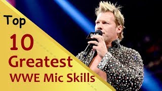 Top 10 WWE Wrestlers With The Greatest Mic Skills  WWE Top 10 Facts [upl. by Rafaela]