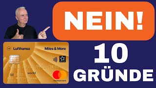 Lufthansa Miles amp More Kreditkarte Gold Es gibt bessere Optionen [upl. by Lira]