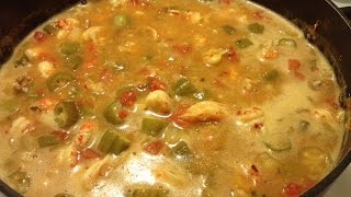 SEAFOOD GUMBO  How to Make Seafood Gumbo  How to Make Cajun Gumbo [upl. by Danie187]