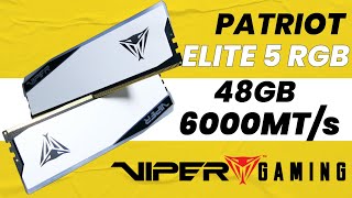 Patriot Viper 5 Elite DDR5 6000MHz [upl. by Inotna]