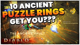 FASTEST Way to Get An ANCIENT Puzzle Ring  Diablo 3 [upl. by Justino]