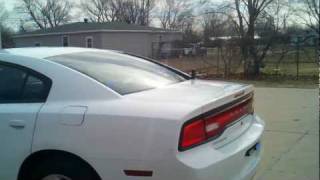 20112012 Dodge Charger Police Package with Emergency Lights and Rear Flasher [upl. by Newkirk991]